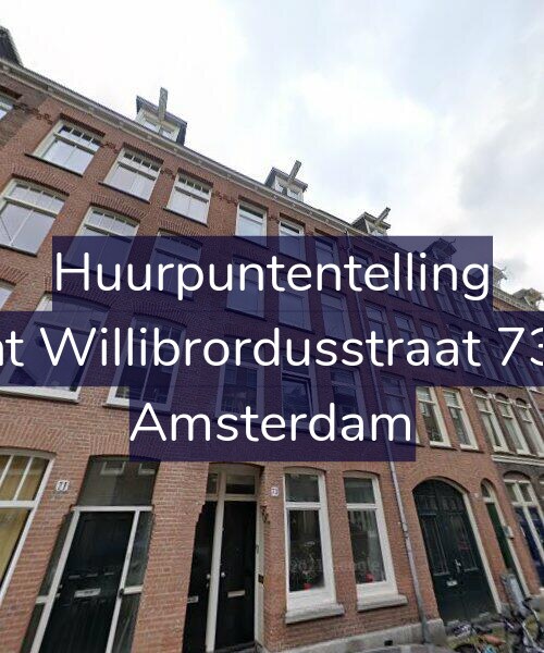 Foto gevel Huurpuntentelling voor Sint Willibrordusstraat 73-1, Amsterdam