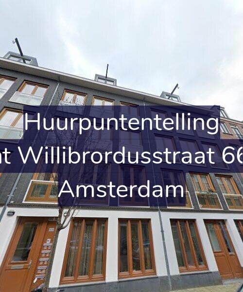Foto gevel Huurpuntentelling voor Sint Willibrordusstraat 66-E, Amsterdam