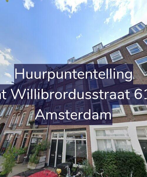 Foto gevel Huurpuntentelling voor Sint Willibrordusstraat 61-1, Amsterdam