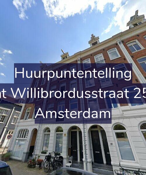 Foto gevel Huurpuntentelling voor Sint Willibrordusstraat 25-2, Amsterdam