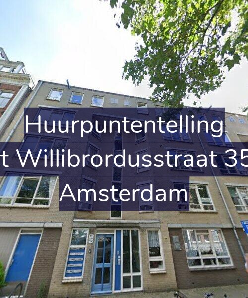 Foto gevel Huurpuntentelling voor Sint Willibrordusstraat 35-D, Amsterdam