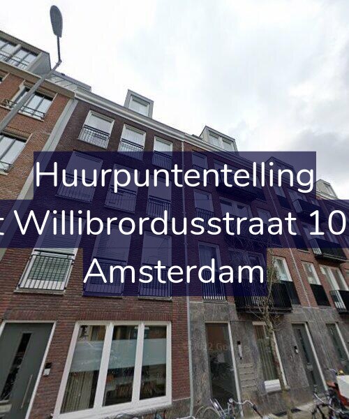 Foto gevel Huurpuntentelling voor Sint Willibrordusstraat 105-B, Amsterdam
