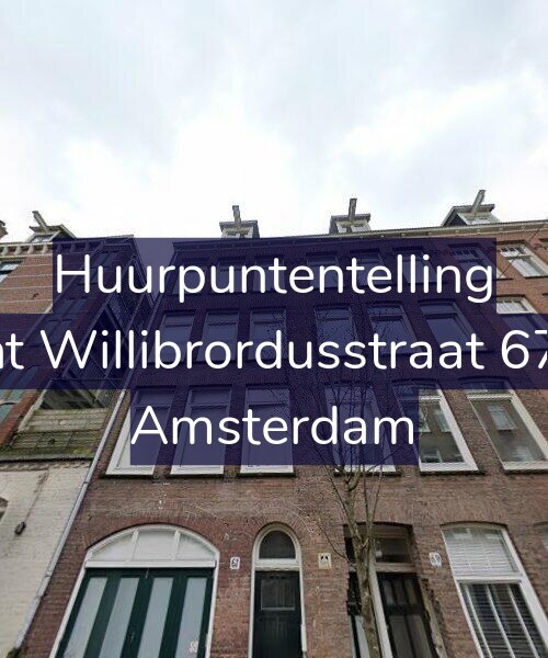 Foto gevel Huurpuntentelling voor Sint Willibrordusstraat 67-2, Amsterdam