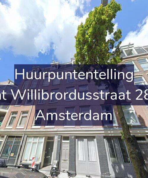 Foto gevel Huurpuntentelling voor Sint Willibrordusstraat 28-4, Amsterdam