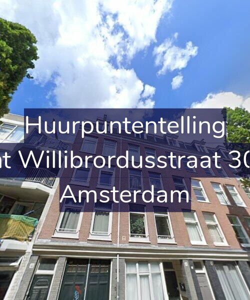 Foto gevel Huurpuntentelling voor Sint Willibrordusstraat 30-2, Amsterdam