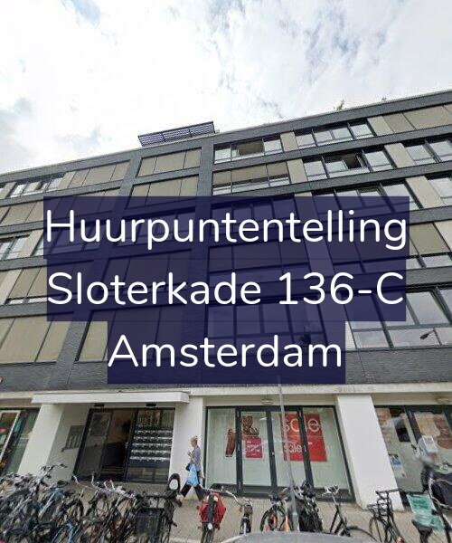 Foto gevel Huurpuntentelling voor Sloterkade 136-C, Amsterdam