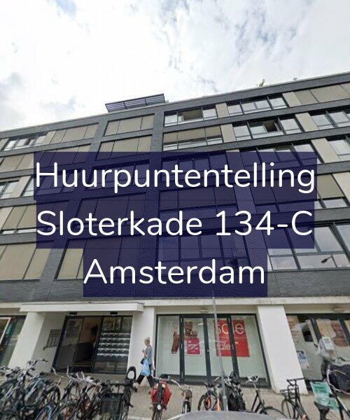 Foto gevel Huurpuntentelling voor Sloterkade 134-C, Amsterdam