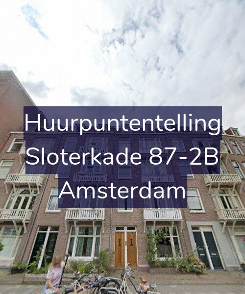 Foto gevel Huurpuntentelling voor Sloterkade 87-2B, Amsterdam