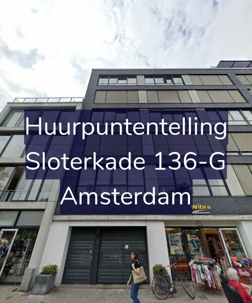 Foto gevel Huurpuntentelling voor Sloterkade 136-G, Amsterdam