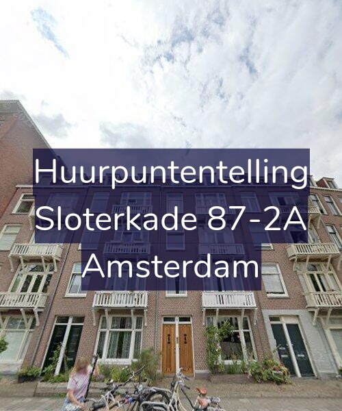 Foto gevel Huurpuntentelling voor Sloterkade 87-2A, Amsterdam