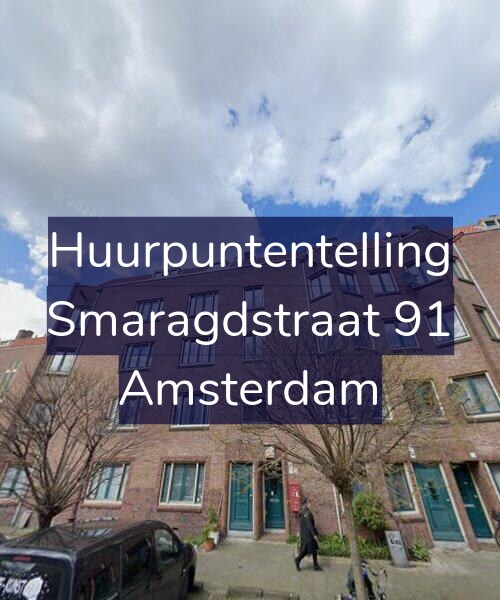 Foto gevel Huurpuntentelling voor Smaragdstraat 91, Amsterdam