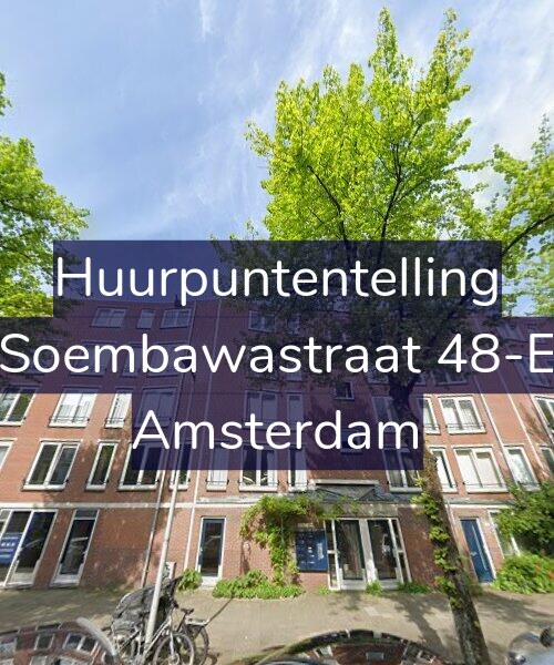 Foto gevel Huurpuntentelling voor Soembawastraat 48-E, Amsterdam