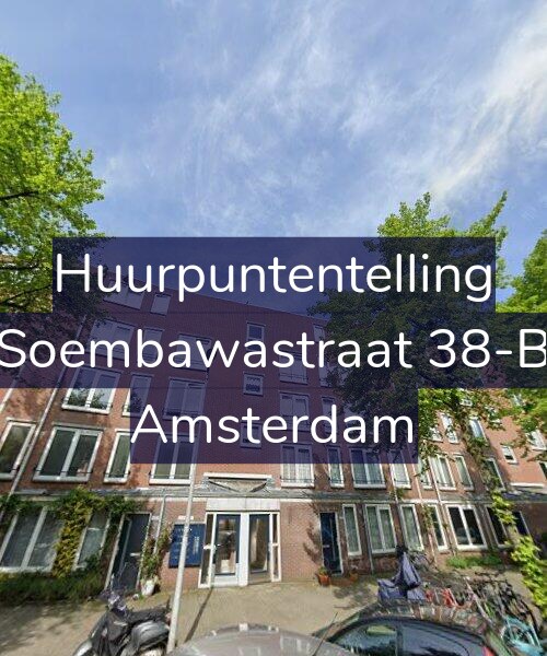 Foto gevel Huurpuntentelling voor Soembawastraat 38-B, Amsterdam