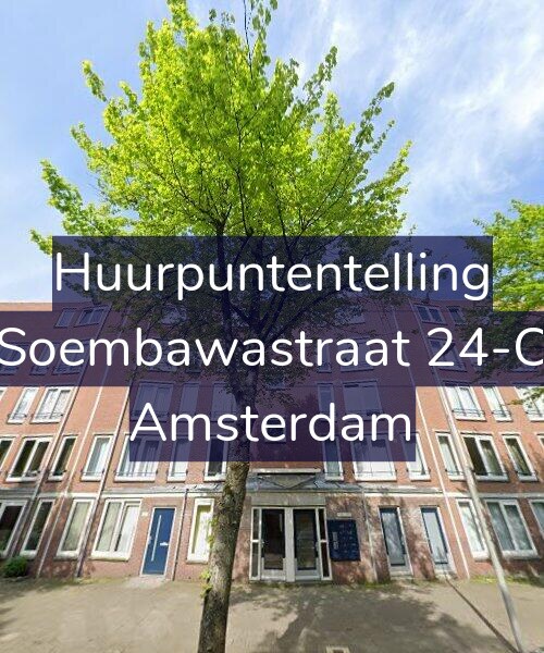 Foto gevel Huurpuntentelling voor Soembawastraat 24-C, Amsterdam