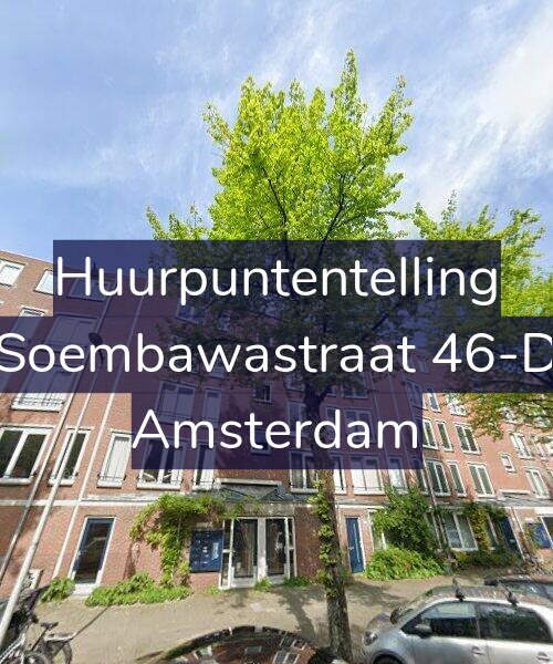 Foto gevel Huurpuntentelling voor Soembawastraat 46-D, Amsterdam