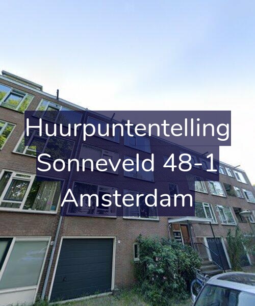 Foto gevel Huurpuntentelling voor Sonneveld 48-1, Amsterdam