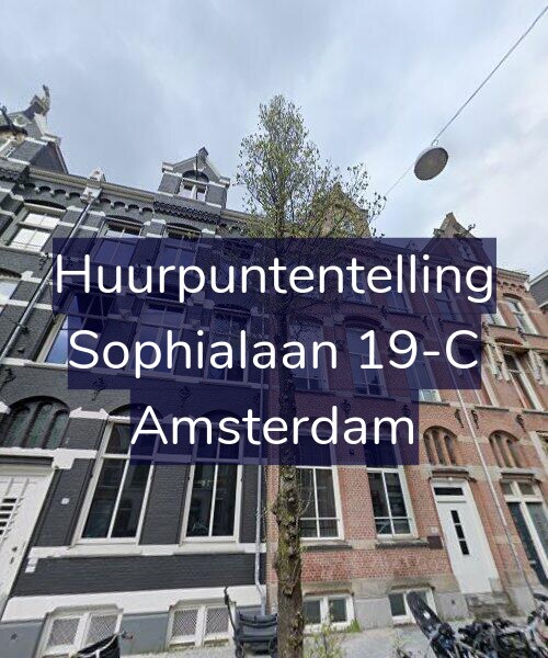 Foto gevel Huurpuntentelling voor Sophialaan 19-C, Amsterdam