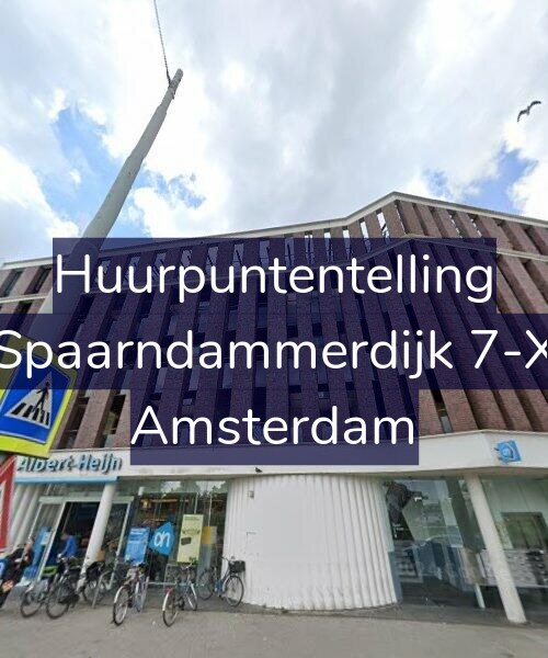 Foto gevel Huurpuntentelling voor Spaarndammerdijk 7-X, Amsterdam