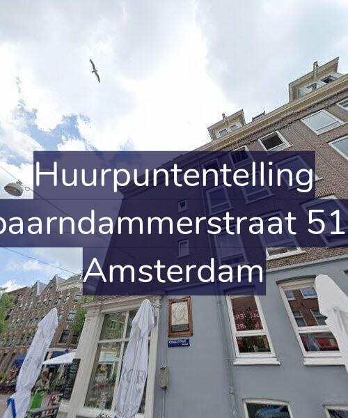 Foto gevel Huurpuntentelling voor Spaarndammerstraat 51-2, Amsterdam