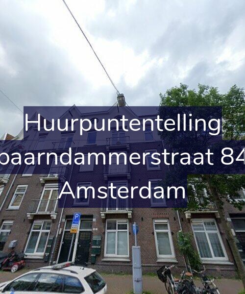 Foto gevel Huurpuntentelling voor Spaarndammerstraat 848, Amsterdam