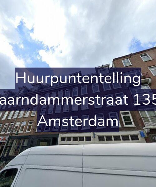 Foto gevel Huurpuntentelling voor Spaarndammerstraat 135-1, Amsterdam