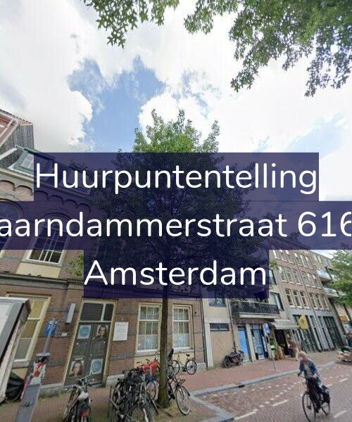 Foto gevel Huurpuntentelling voor Spaarndammerstraat 616-A, Amsterdam