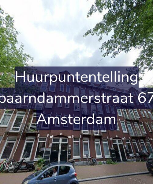 Foto gevel Huurpuntentelling voor Spaarndammerstraat 678, Amsterdam