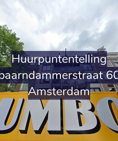 Foto gevel Huurpuntentelling voor Spaarndammerstraat 604, Amsterdam