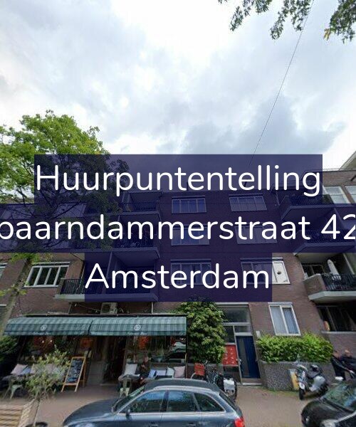 Foto gevel Huurpuntentelling voor Spaarndammerstraat 420, Amsterdam