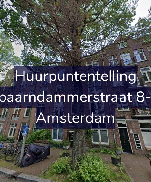 Foto gevel Huurpuntentelling voor Spaarndammerstraat 8-H, Amsterdam