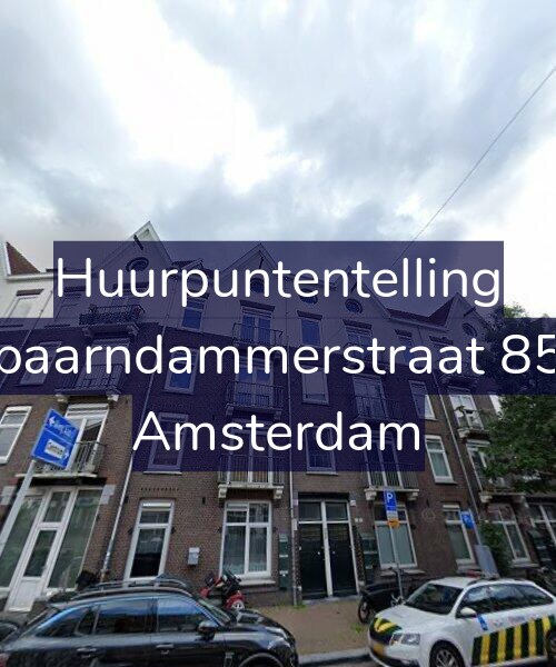 Foto gevel Huurpuntentelling voor Spaarndammerstraat 854, Amsterdam