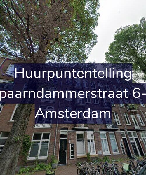 Foto gevel Huurpuntentelling voor Spaarndammerstraat 6-B, Amsterdam