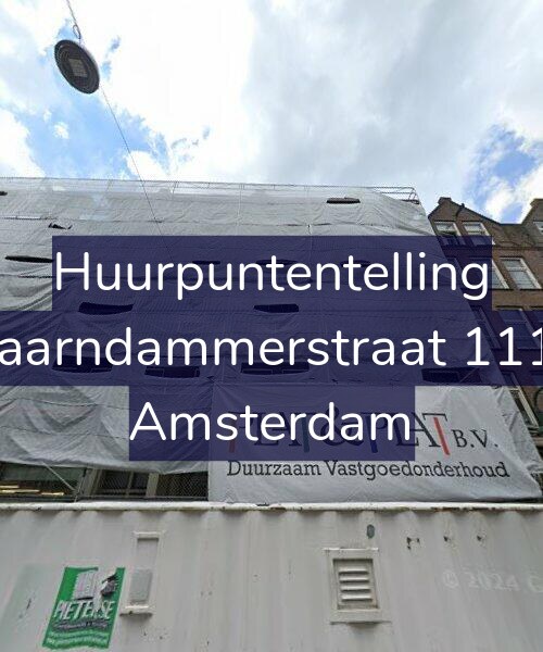 Foto gevel Huurpuntentelling voor Spaarndammerstraat 111-T, Amsterdam
