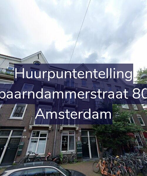 Foto gevel Huurpuntentelling voor Spaarndammerstraat 804, Amsterdam