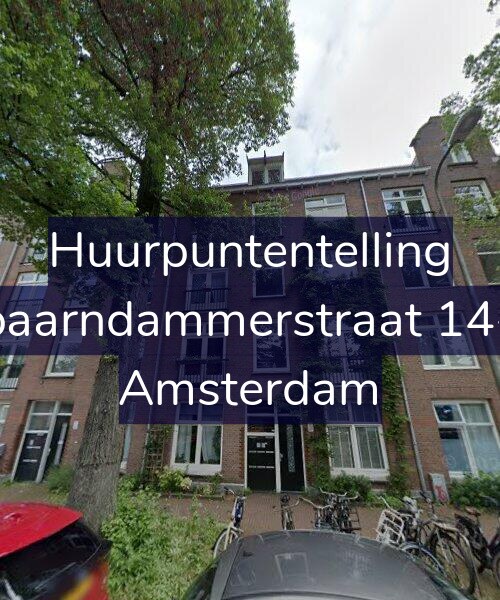 Foto gevel Huurpuntentelling voor Spaarndammerstraat 14-H, Amsterdam