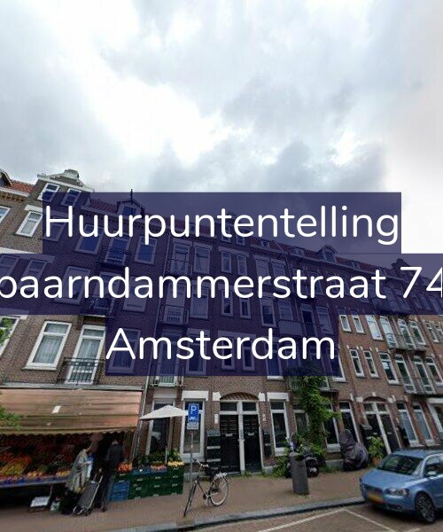 Foto gevel Huurpuntentelling voor Spaarndammerstraat 746, Amsterdam
