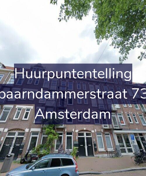 Foto gevel Huurpuntentelling voor Spaarndammerstraat 734, Amsterdam