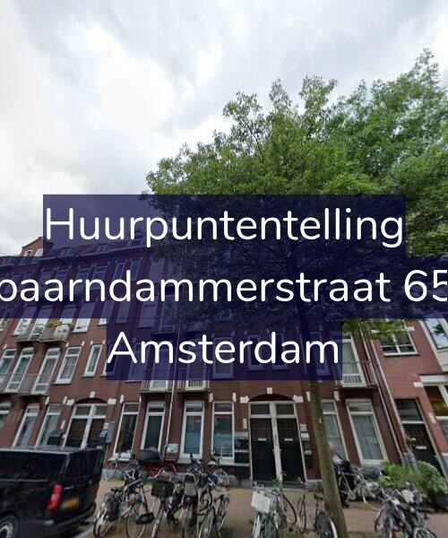 Foto gevel Huurpuntentelling voor Spaarndammerstraat 650, Amsterdam