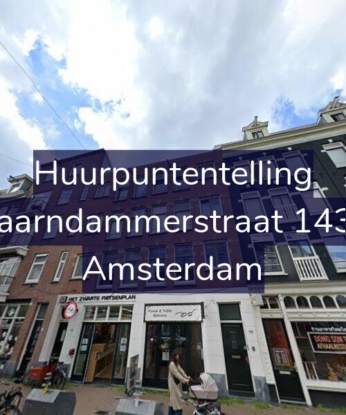 Foto gevel Huurpuntentelling voor Spaarndammerstraat 143-C, Amsterdam