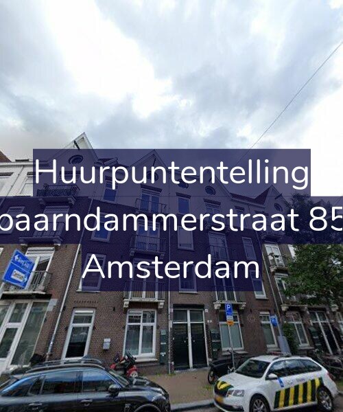 Foto gevel Huurpuntentelling voor Spaarndammerstraat 852, Amsterdam