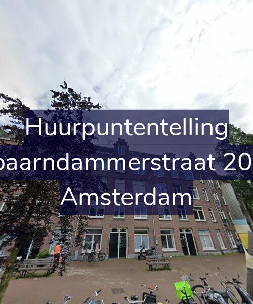 Foto gevel Huurpuntentelling voor Spaarndammerstraat 20-E, Amsterdam