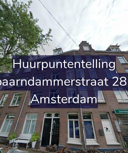 Foto gevel Huurpuntentelling voor Spaarndammerstraat 28-G, Amsterdam