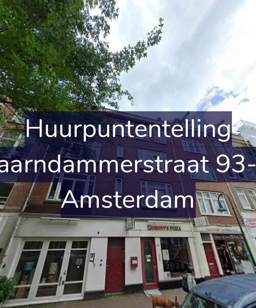 Foto gevel Huurpuntentelling voor Spaarndammerstraat 93-A5, Amsterdam