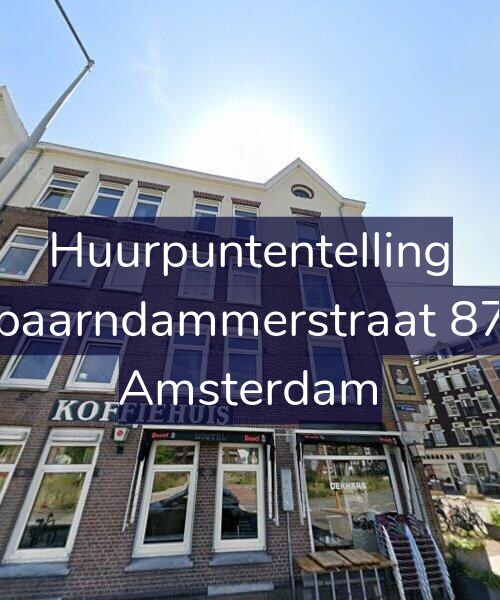 Foto gevel Huurpuntentelling voor Spaarndammerstraat 870, Amsterdam