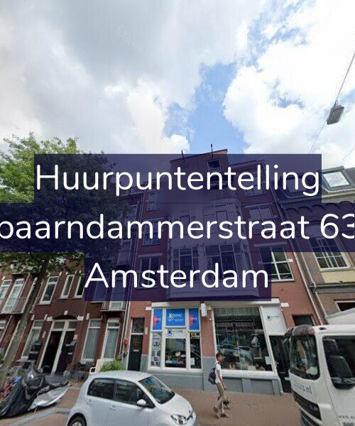 Foto gevel Huurpuntentelling voor Spaarndammerstraat 638, Amsterdam