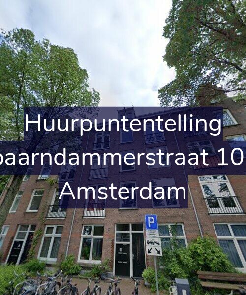 Foto gevel Huurpuntentelling voor Spaarndammerstraat 10-B, Amsterdam