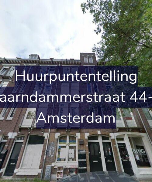 Foto gevel Huurpuntentelling voor Spaarndammerstraat 44-1L, Amsterdam