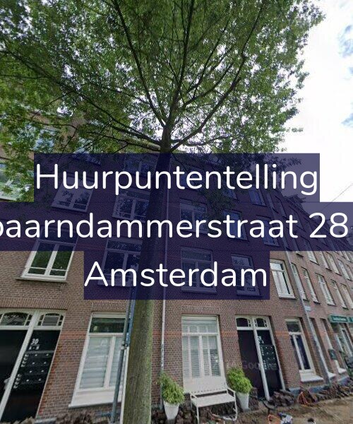 Foto gevel Huurpuntentelling voor Spaarndammerstraat 28-D, Amsterdam