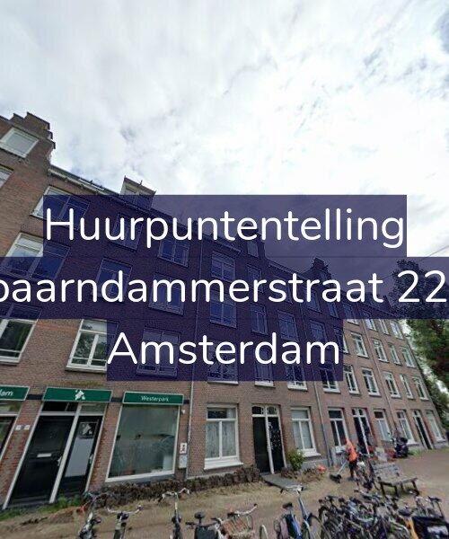 Foto gevel Huurpuntentelling voor Spaarndammerstraat 22-F, Amsterdam