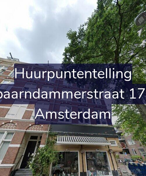 Foto gevel Huurpuntentelling voor Spaarndammerstraat 17-2, Amsterdam